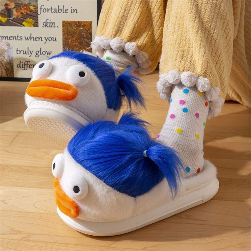 Duck Face Slippers