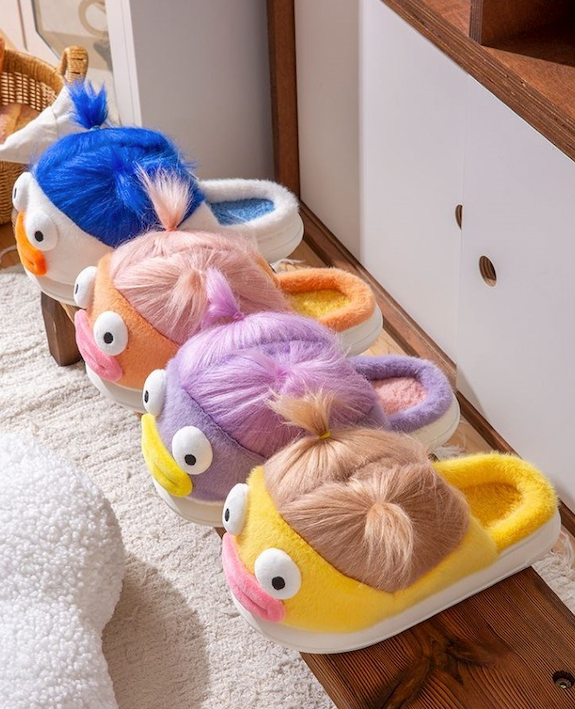 Duck Face Slippers
