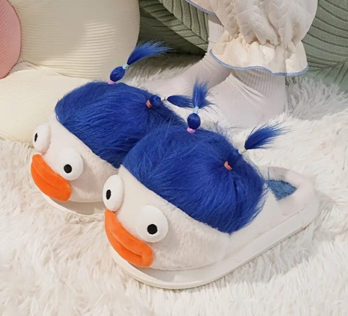 Duck Face Slippers