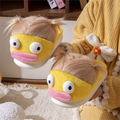 Duck Face Slippers